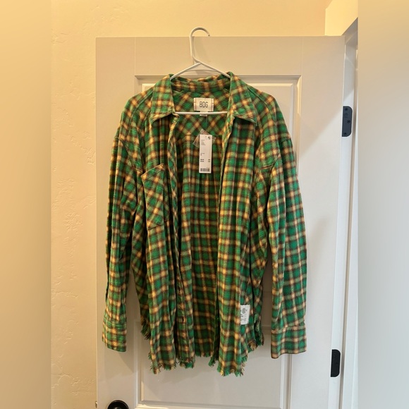 Urban Outfitters BDG Brixton Button-Down Flannel Shirt - Picture 4 of 8